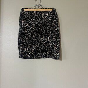 Ann Taylor Lined Silk Skirt - Size 6